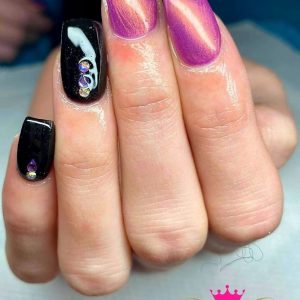 Purple Gold Metallic Effect-Gel 5ml – Image 3