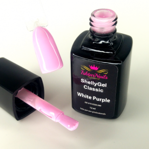 White Purple Classic ShellyGel 12ml – Image 1